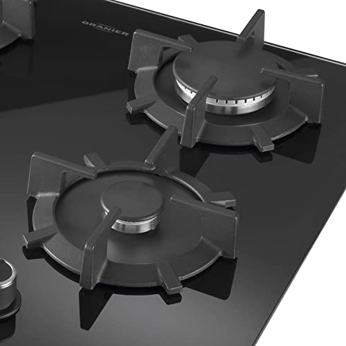 Oranier Einbaubackofen Set autark inklusive Gaskochfeld 60 cm GKH 2783 und Edelstahl Pyrolyse Backofen EBP 9872 – Bild 6