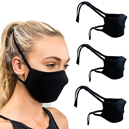 Over The Head Face Mask – Overhead Mask – Cloth Face Mask With Head Strap – Mask Without Ear Loops