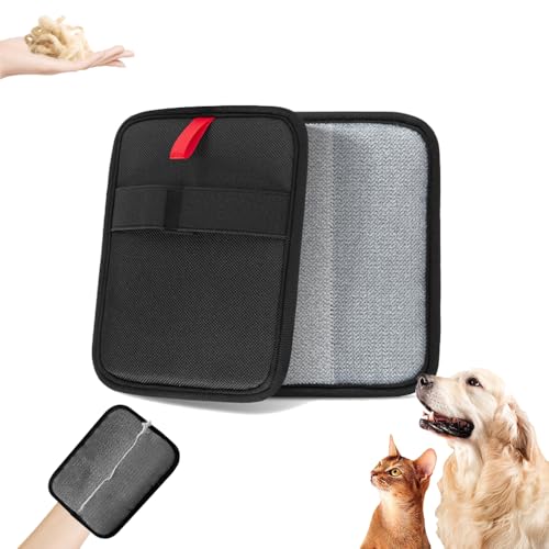 VOWOBEST Guante Anti-pelos para Perros y Gatos, Guantes electrostáticos Reutilizables, para Mascotas, alfombras, Camas, sofás, sábanas, Ropa, Muebles, Asientos de Coche (1 Unidad)