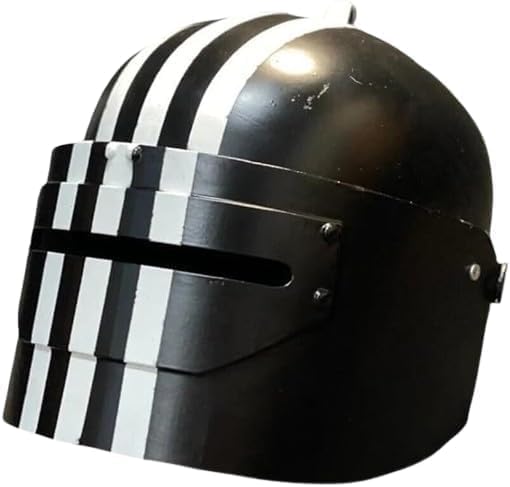 Russian Tarkov Killa Helmet, FSB MVD Spetsnaz Combat Visor Helm, Medieval Style Wearable Adult Costume for Halloween, Cosplay