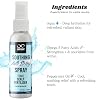 Anti-Itchy Scalp Spray with Peppermint & Omega 3 (Pack of 2) Soothing Serum for Dry, Flaky Scalp & Ingrown Hair Paraben & Sulphate Free, 2 fl oz