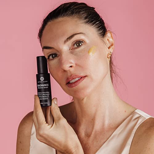 Radiance Reverse Face Serum - Anti Aging Facial Serum - Vitamin C Serum With Peptides, Ceramides, Hyaluronic Acid - Vegan Skin Care Products - Cruelty-Free - Brightening Serum For Women And Men #TOP2