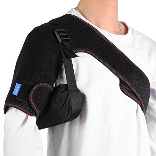 Shoulder Brace For Men And Women Shoulder Support Wrap Arm Sling Shoulder Stroke Hemiplegia Dislocation Recovery Tools With Inflatable Bag And Pump(Left) #TOP1