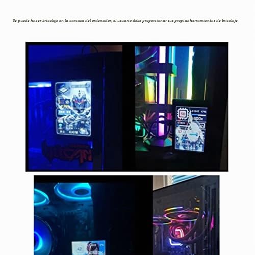 Monitor de temperatura PC IPS de 3.5 pulgadas con conexión USB y panel de datos para caja de ordenador 4