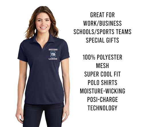 INK STITCH Women Lst640 Custom Embroidery Personalized Logo Texs Mesh Cool Fit Polo Shirts4