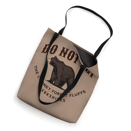 Bolsa tote de recuerdo de Berkshires, Massachusetts, oso negro de Western Mass miniatura 2
