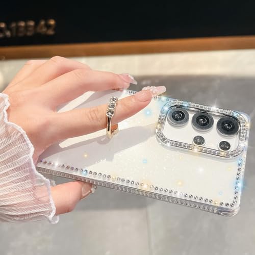 Coque transparente Samsung A16 scintillante pour sublimer vos soirées et selfies