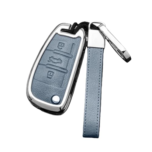 ƌ݊ Audi A1 A3 8P A4 A5 A6 C7 A7 S3 S7 S8 R8 Q2 Q3 Q5 Q7 Q8 SQ5 C5 C6 TT RS3 RS6ANZT[Ή̐܂肽ݎL[Jo[P[X(Black)