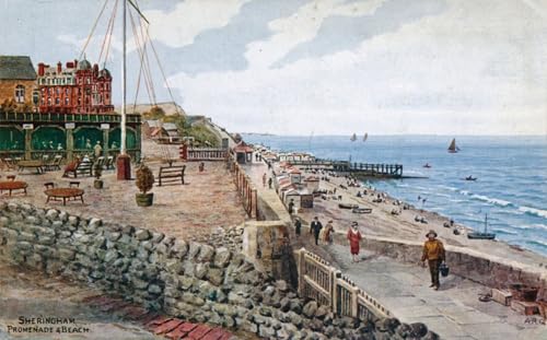 Peinture pour décoration salon plage de Sheringham par Alfred Robert Quinton toile 60x90