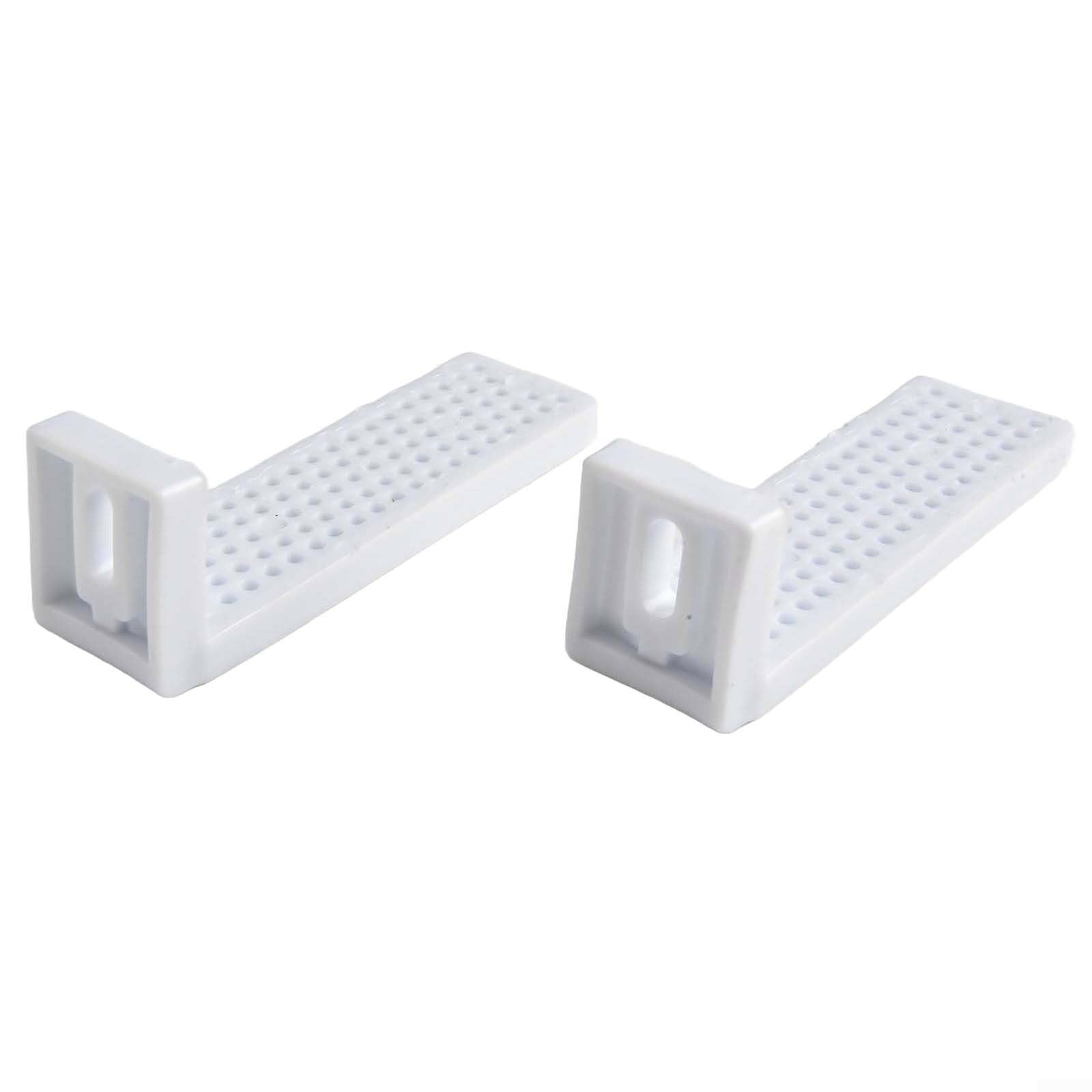 Kit di fissaggio a pavimento per bidet WC con viti di montaggio a L angolate per un'installazione stabile su superfici inclinate (L)