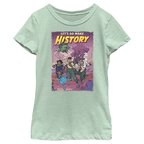 T-shirt Strange World Disney fille pour partager la magie de l'aventure