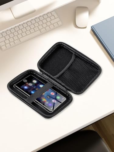 Image of MP3 & MP4 Player Case for SWOFY 4 inch Full Screen Touch M503Pro D08 Music Player, Hard Shell Travel and Storag Bag Carrying Pouch Fits Earbuds, USB Cable, Memory Card