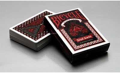 Mike Guistolise Bicycle Royal Scarlet Playing Cards by Collectable Playing Cards