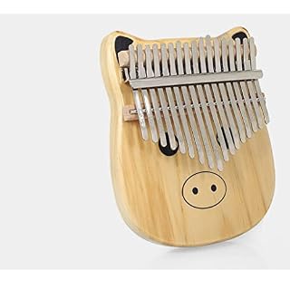 Wzhzj Mini Kalimba 17 clés Piano Thumb With Tune Hammer Wood Hand Finger Piano Mbira Cadeaux for les débutants (Color… - Les Beatles, Paul McCartney, John Lennon, RIngo Starr, George Harrison