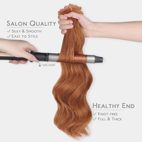Image of WENNALIFE Invisi Edge Tape in Hair Extensions Human Hair,#330,14 Inch