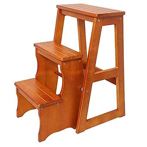 Tabouret de pas portable en bois pour monter au lit haut - 2