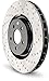 Stoptech 128.62128L Sport Cross Drilled Brake Rotor, Left