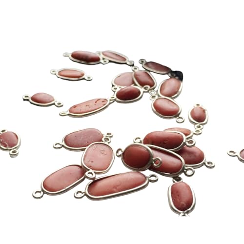 Connecteurs de pierres précieuses de corail pour créer vos bijoux d'été personnalisés