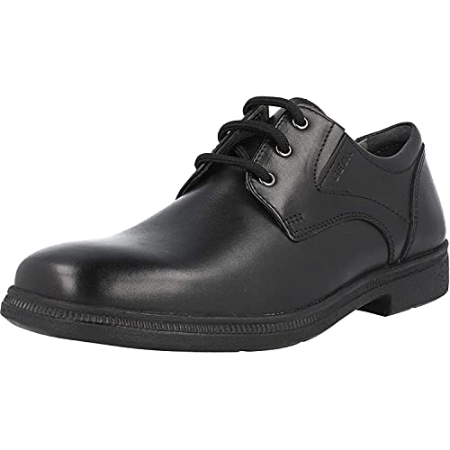 Geox Jr Federico C, Zapatos para Niño, Negro (Black), 39 EU