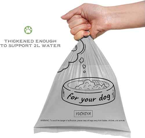 Image of Dog Poop Bag Holder with Leash Clip, Adjustable Strap & 2-Side Hooks for Used Dog Waste Bags (Light Green)