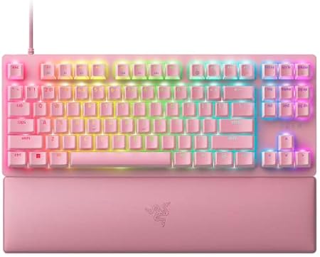 Razer Huntsman V2 Tenkeyless Linear Optical Switch Quartz Pink【日本正規代理店保証品】