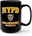 Produktbild New York Police Department Brooklyn 99. Kaffeetasse - schwarzes Geschenk für Freund-Liebhaber-Fan in Weihnachtsgeburtstags-Valentinstag, (WZ-652H-07672)