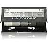 L.A. COLORS 5 Color Matte Eyeshadow, Black Lace, 0.08 Oz
