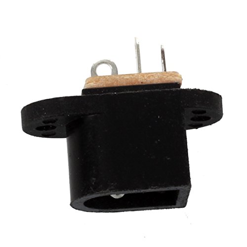 SODIAL(R) 5 pezzi Nero Zoccolo Jack per