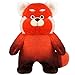 M&X Turning Red Panda Peluche Peluche, Bambola Morbida e Carina Peluche, Adatto per età 3+, Simpatici Pelhe Plushe Figura Giocattoli Animale Piecili 13 Pollici Red Panda Peluch,13in