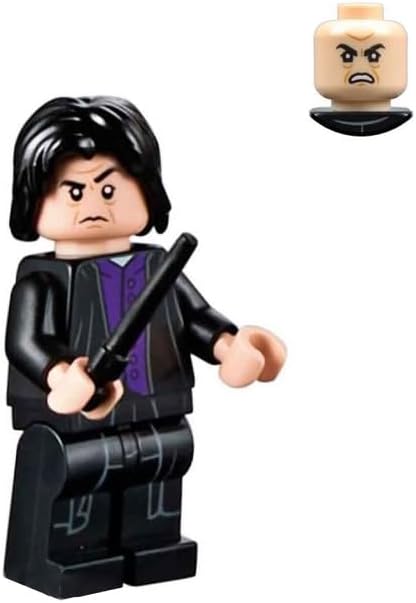 LEGO 2018 Harry Potter Minifigure - Severus Snape (with Black Wand and Potion Bottle) 75956 - Image 2