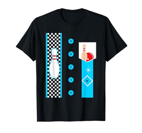 Camisa de bolos Camisa de disfraz Camisa de bolos Camisas de liga de bolos Camiseta