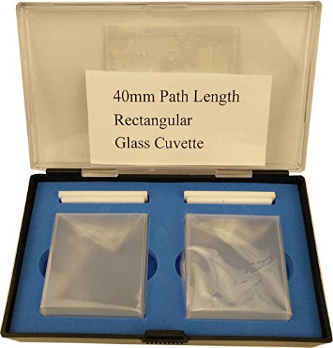 40mm Rectangular Glass Cuvette