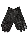 Tommy Hilfiger Herren Handschuhe Essential Flag Leather Gloves L-XL Schwarz