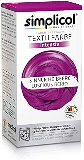 simplicol Fabric Dye Intensive Olive green: Washing Machine Dye Kit for Clothes & Fabrics, Contains Liquid Dye & Dye Fixative - Textile Dyeing Safe For You & Your Washing Machine