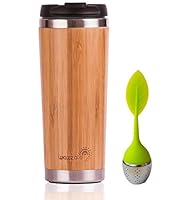 Algopix Similar Product 19 - Elegant Reusable Bamboo Eco Travel Mug
