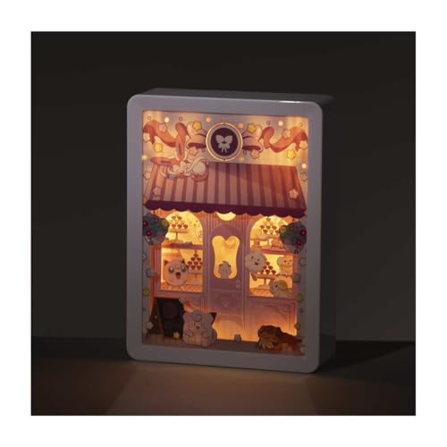 Boîte à lumière Pokémon fée en papier découpé pour déco - 4