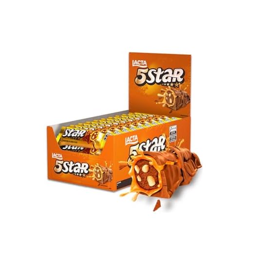 5 Star display com 18 unidades de 40g