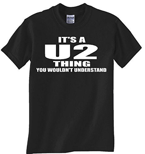 STUFF WITH ATTITUDE U2 Thing Black T Shirt