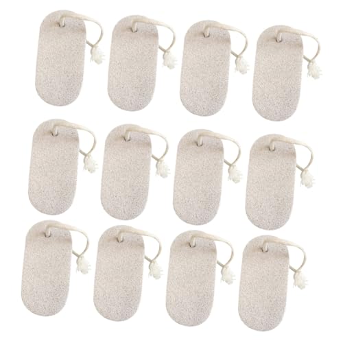 Pierre à pied volcanique de 10 cm Mikikit pour pédicure domestique et soin des pieds - 20 pcs