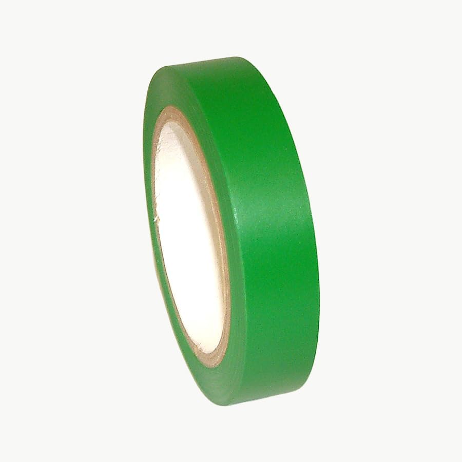 Miniatura 1 de JVCC V-36, cinta adhesiva de vinilo de colores, cloruro de polivinilo., Verde Kelly