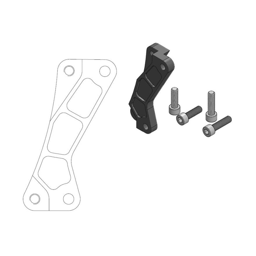Moto Master Adattatore per pinza stradale Supermoto