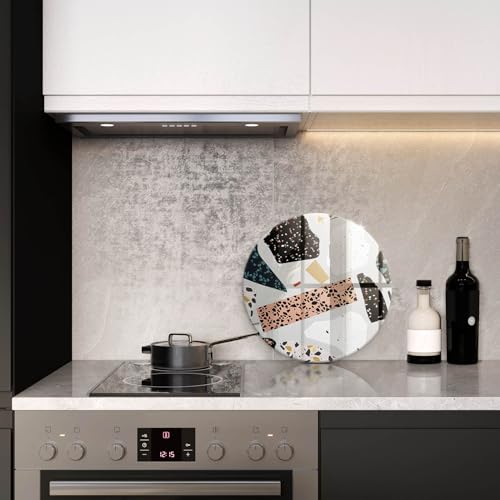Planche à découper Wallfluent de 40cm en pierre résistante pour cuisson - 4