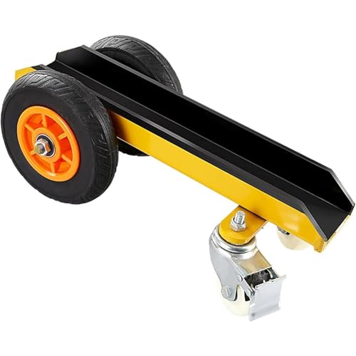 KJZQXYX Carro de Manejo de Material de Mármol, Dolly de Panel de Alta Resistencia, con 2 Ruedas de Neumático Sólido, Capacidad de Carga de 660 Lbs, Antideslizante y Resistente