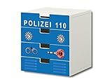 Stikkipix Fußball Möbelsticker/Aufkleber - S4K08 - passend für die Kinderzimmer Kommode mit 4 Fächern/Schubladen STUVA von IKEA - Bestehend aus 4 passgenauen Möbelfolien (Möbel Nicht inklusive)