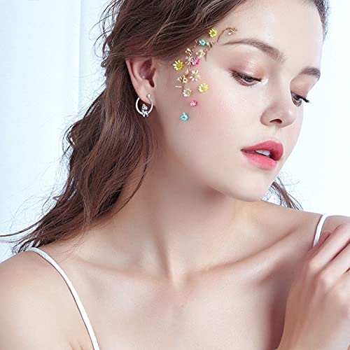 Giraffe Earrings S925 Sterling Silver Giraffe Hoop Earrings Cute Animal Earrings Giraffe Jewelry Gifts For Women Teen Girl #TOP2