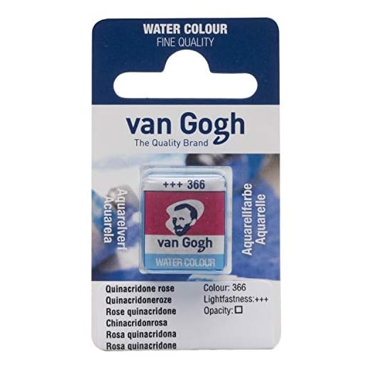 Royal Talens Farben Acuarelas Van Gogh, quinacridona rosa 1 – 2 tazones [juguete]