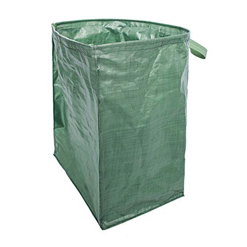 XHZY Waterproof Rubbish Se Niega a Usar Sacos con Los Controladores, Bolsa De Almacenamiento, Bolsa De Hoja De Ley Reutilizable, Contenedor De Deuda De Jardín Pop Up Grass Bin Landscape Poo 1pcs