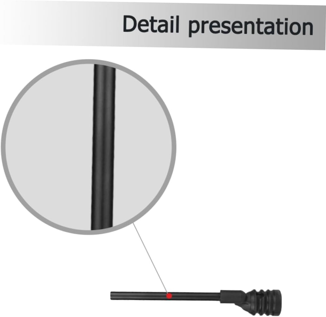 Straight Bowstring Stabilizer Dampener Vibration Absorber for Compound Bows Black Archery Accessories for Hunting and Sports