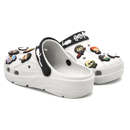 Image of SVAAR x Harry Potter Men's Magical Clogs with 10 Authentic Harry Potter Charms Included and Adjustable Back Strap