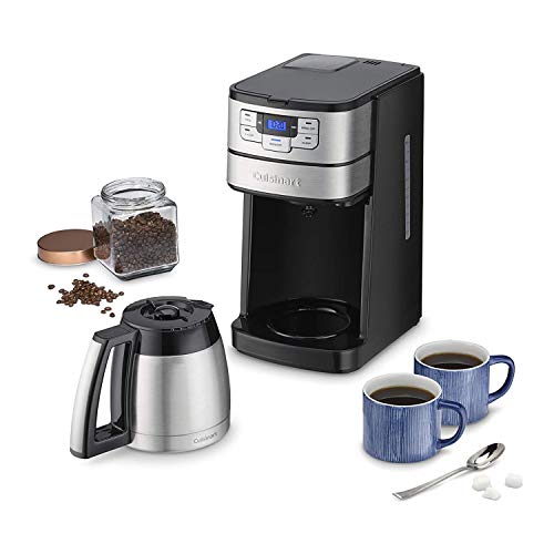 Cuisinart Dgb-450 Blade Grind And Brew 10-Cup Thermal Carafe Coffeemaker With Descaling Liquid And Tumbler Bundle (3 Items) #TOP6